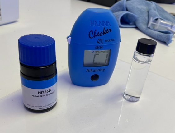 Alkalinität messen mit dem HANNA Test