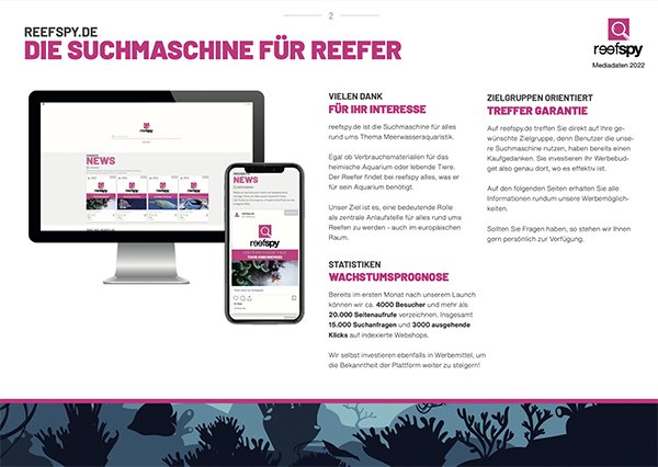 Werbung auf reefspy.de